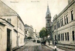 Humpolec, k evangelickému kostelu